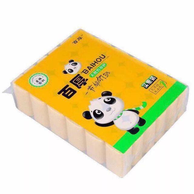 BỊCH 36 CUỘN GIẤY VỆ SINH GẤU TRÚC SIÊU DAI