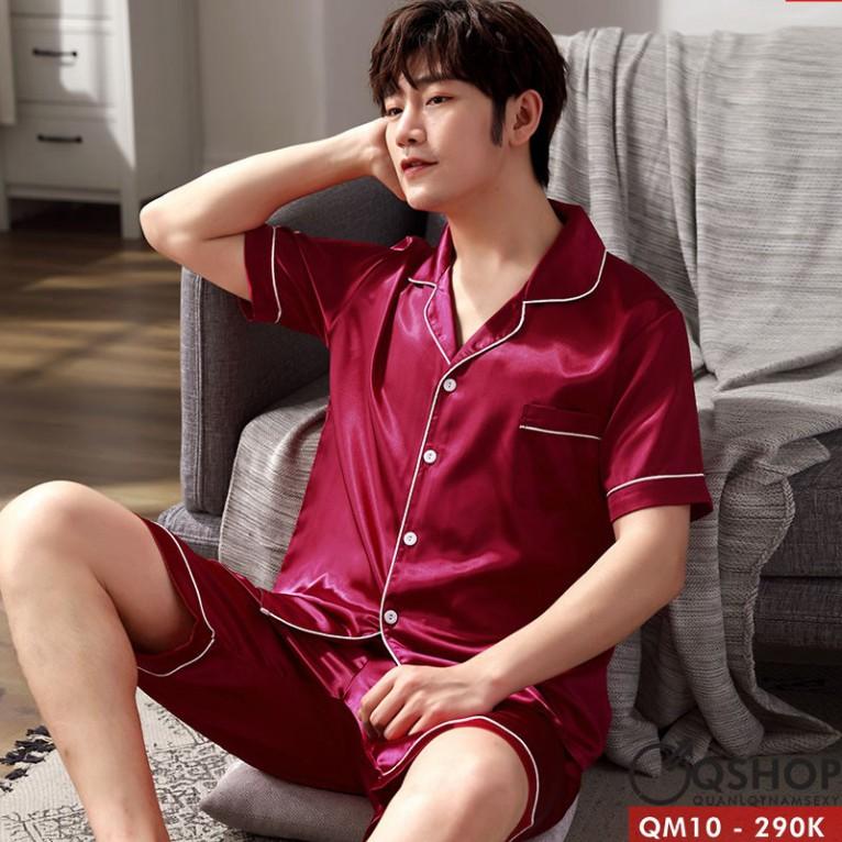 BỘ PIJAMA NAM NGẮN QM10