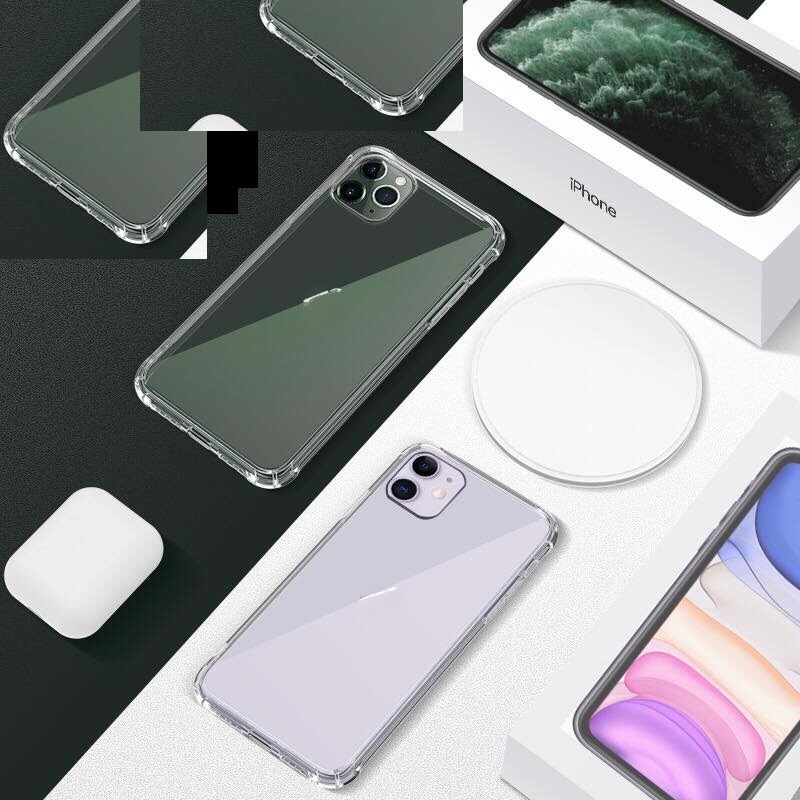 Ốp lưng dành cho điện thoại di động Iphone 11pro, vỏ mềm iPhone 11pro max case ip trong suốt 11
