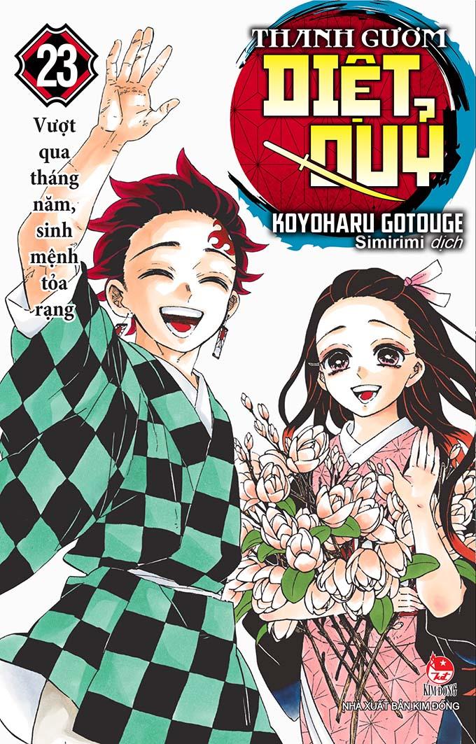 Sách - Thanh Gươm Diệt Quỷ - Kimetsu No Yaiba - Tập 23 - Vượt Qua Tháng Năm, Sinh Mệnh Tỏa Rạng (Tái Bản 2025)