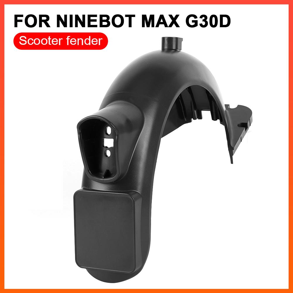 Chiếc xe tay ga Mud Guard lốp xe văng lên với đèn hậu phía sau cho Ninebot Max G30D Phụ kiện phía sau Bánh xe Băng vệ Color: Set