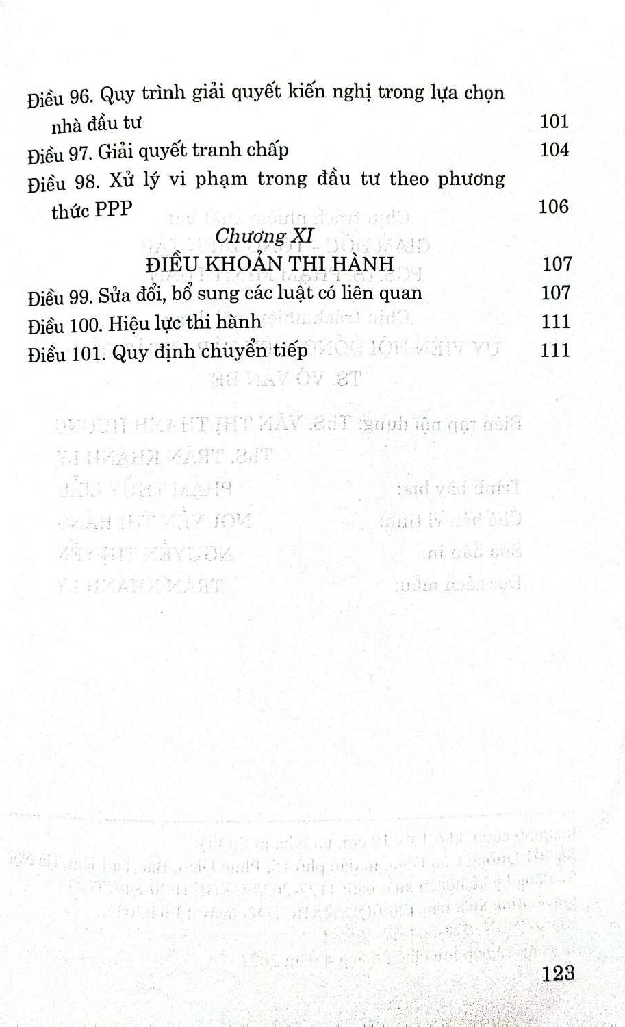 Luật đầu tư theo phương thức đối tác công tư