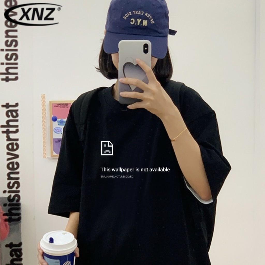 Áo thun tay lỡ This Wallpaper phông Unisex nam nữ tee oversize form rộng pull Ulzzang Streetwear Hàn Quốc vải mềm