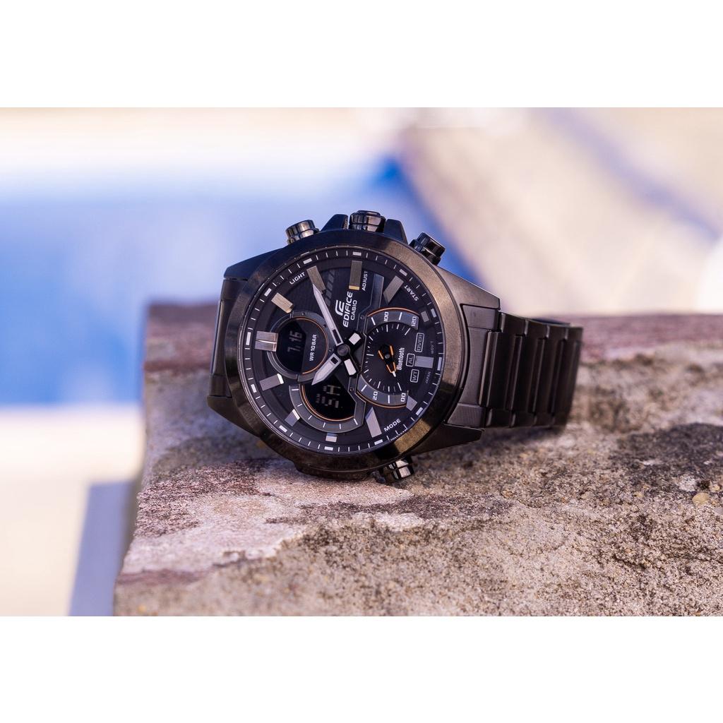 Đồng Hồ Nam Dây Thép Casio Edifice ECB-30DC-1A Chính Hãng | ECB-30DC-1ADF BLUETOOTH