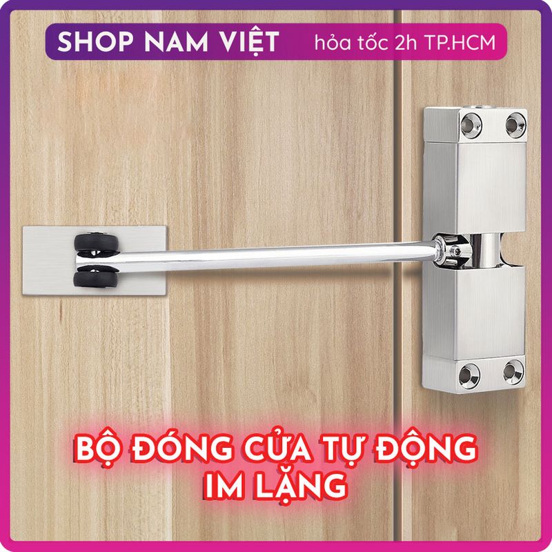 Bộ Đóng Cửa Tự Động Không Tiếng Động Có Thể Điều Chỉnh Lực