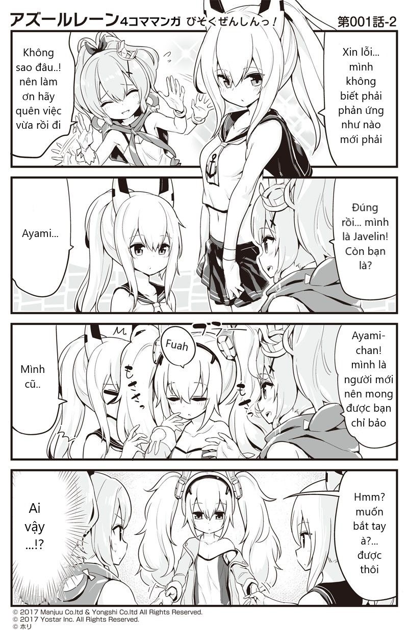 azur lane 4koma chapter 1 2