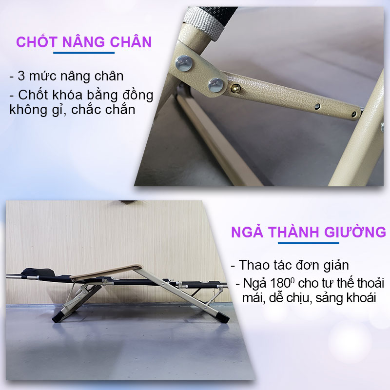 Ghế xếp thư giãn NIKITA 138