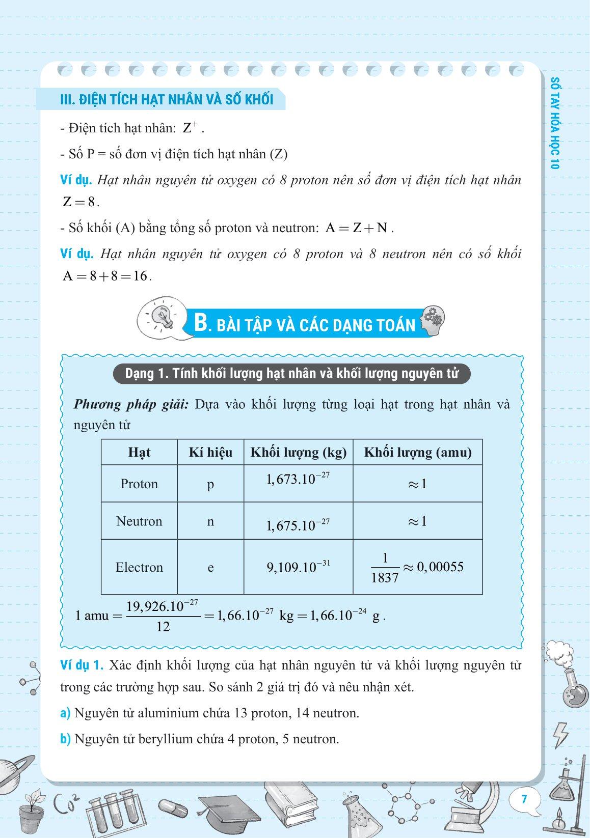 Sổ Tay Kiến Thức-Phương Pháp-Dạng Bài Hóa Học 10