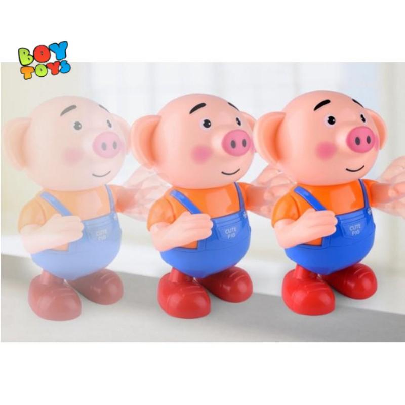 Đồ chơi chú Heo Pig Dance nhảy múa có nhạc và đèn thú vị cho bé