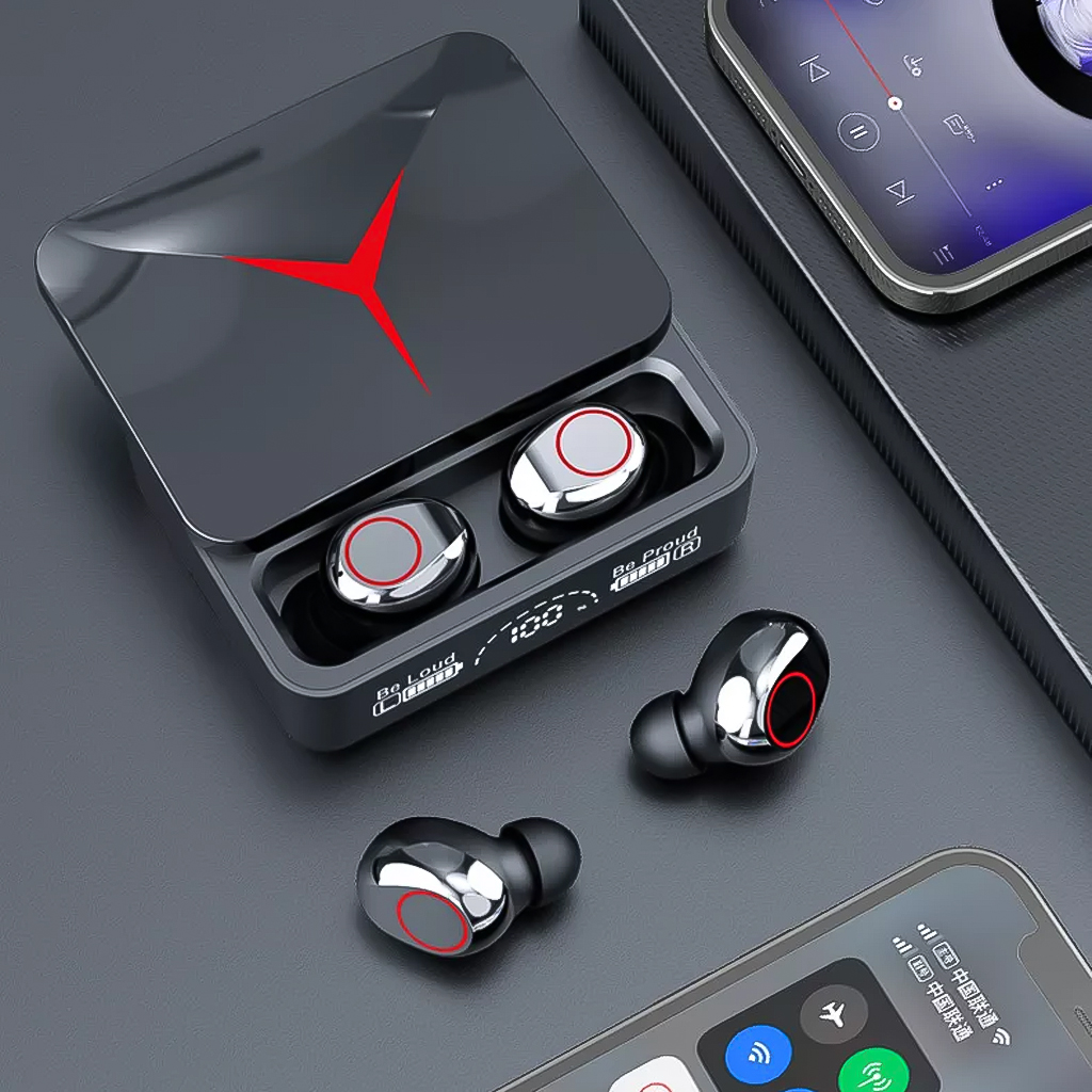 Vinetteam Tai Nghe Không Dây Gaming M90 PRO Bluetooth 5.2 Kiêm Sạc Dự Phòng Độ Trễ Cực Thấp Khi Chơi Game Bass Mạnh Mẽ - Tai Nghe Game Thủ Không Dây - Hàng Chính Hãng