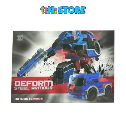 Đồ chơi robot biến hình siêu xe màu đỏ