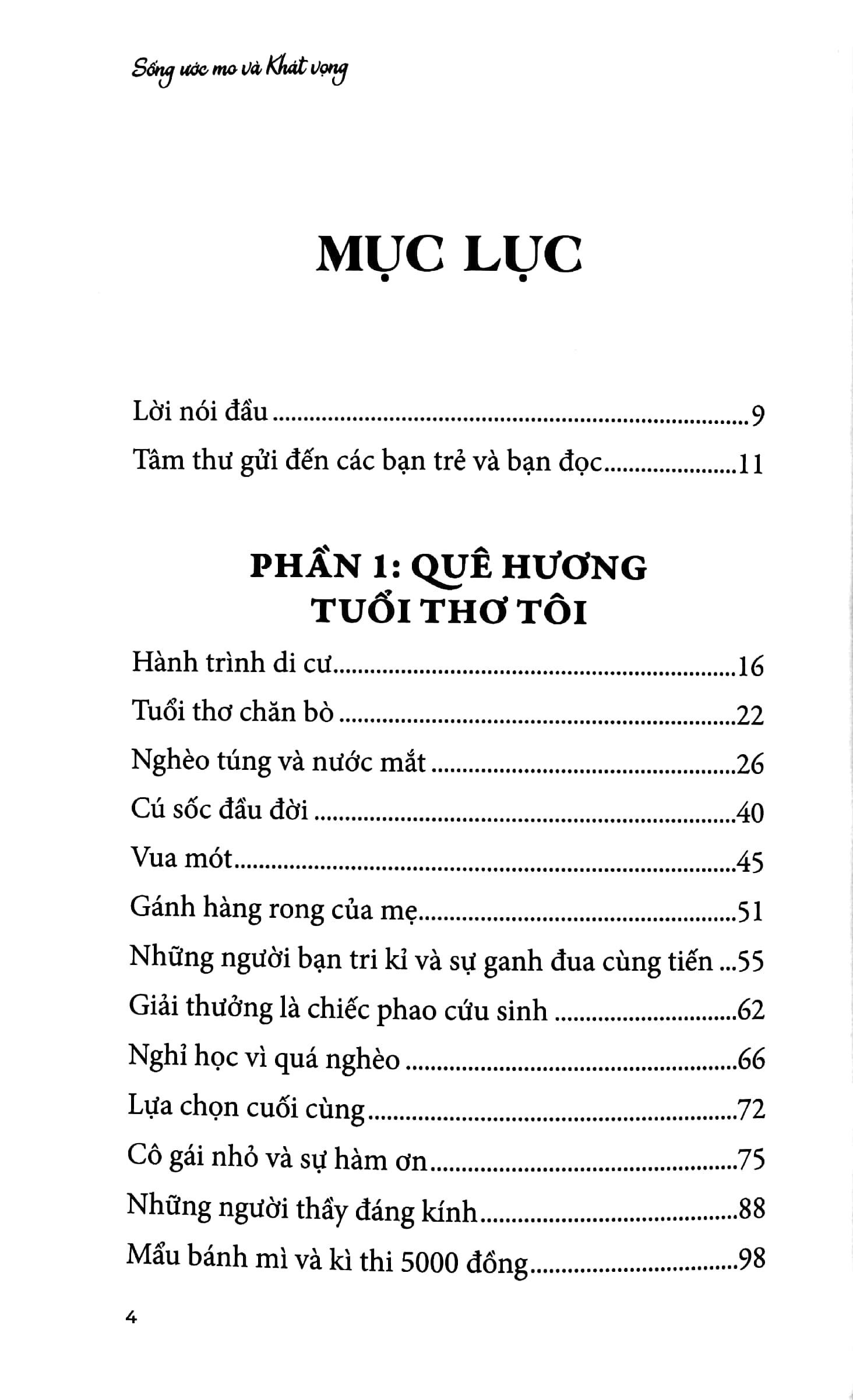 Sống Ước Mơ Và Khác Vọng