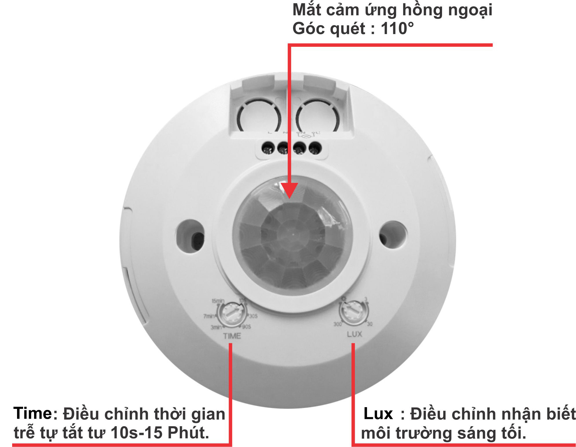 Công tắc cảm ứng hồng ngoại nổi trần kawasan KW-SS702