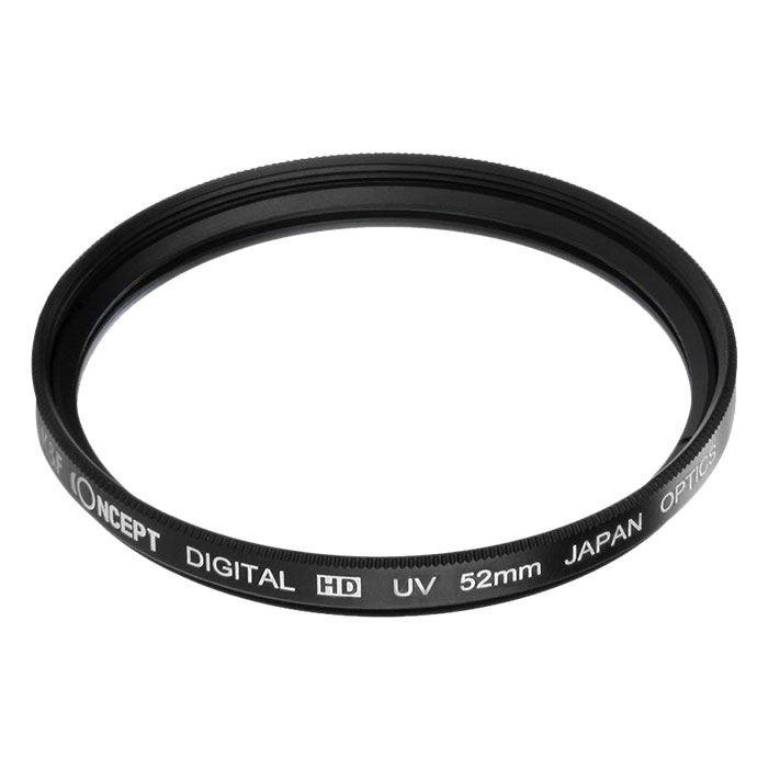 Kính Lọc K&amp;F Concept Filter Slim UV Digital HD - Japan Optic - Size 62mm (Đen) - Hàng Nhập Khẩu