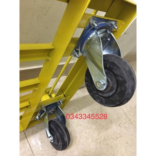 Xe đẩy hàng 4 bánh KT 65x100 cm Tải Trọng 600kg