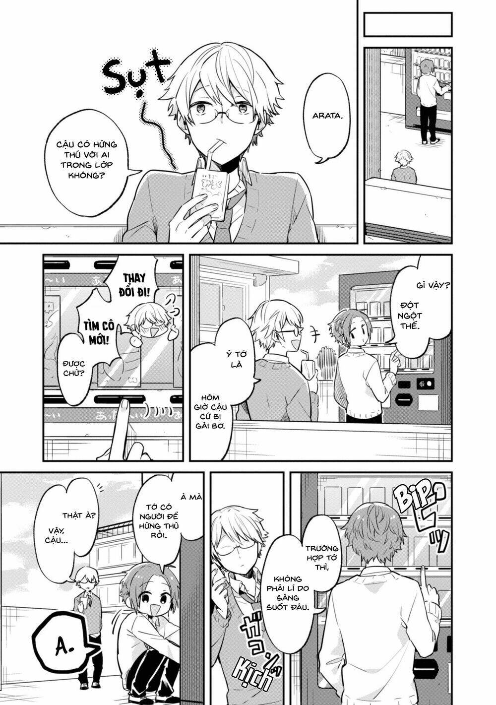 tớ chỉ thấy mỗi góc mặt cậu chapter 1 11