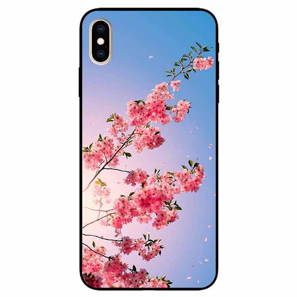 Ốp lưng dành cho Iphone X / Xs mẫu Hoa Đào Rơi