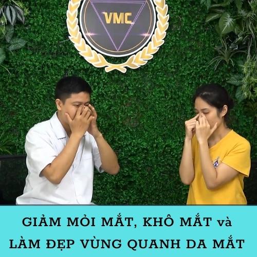 Khóa học Giảm MỎI MẮT, khô mắt và làm đẹp vùng da quanh mắt - VMC