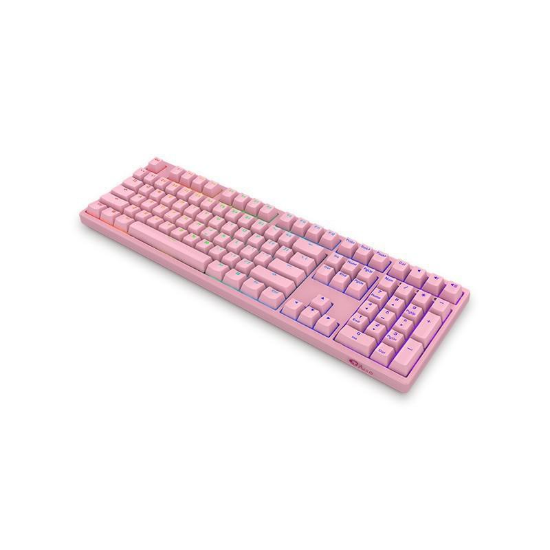 Bàn phím gaming AKKO 3108S RGB Pro Pink (Cherry Switch) - Cổng USB- Hàng Chính Hãng