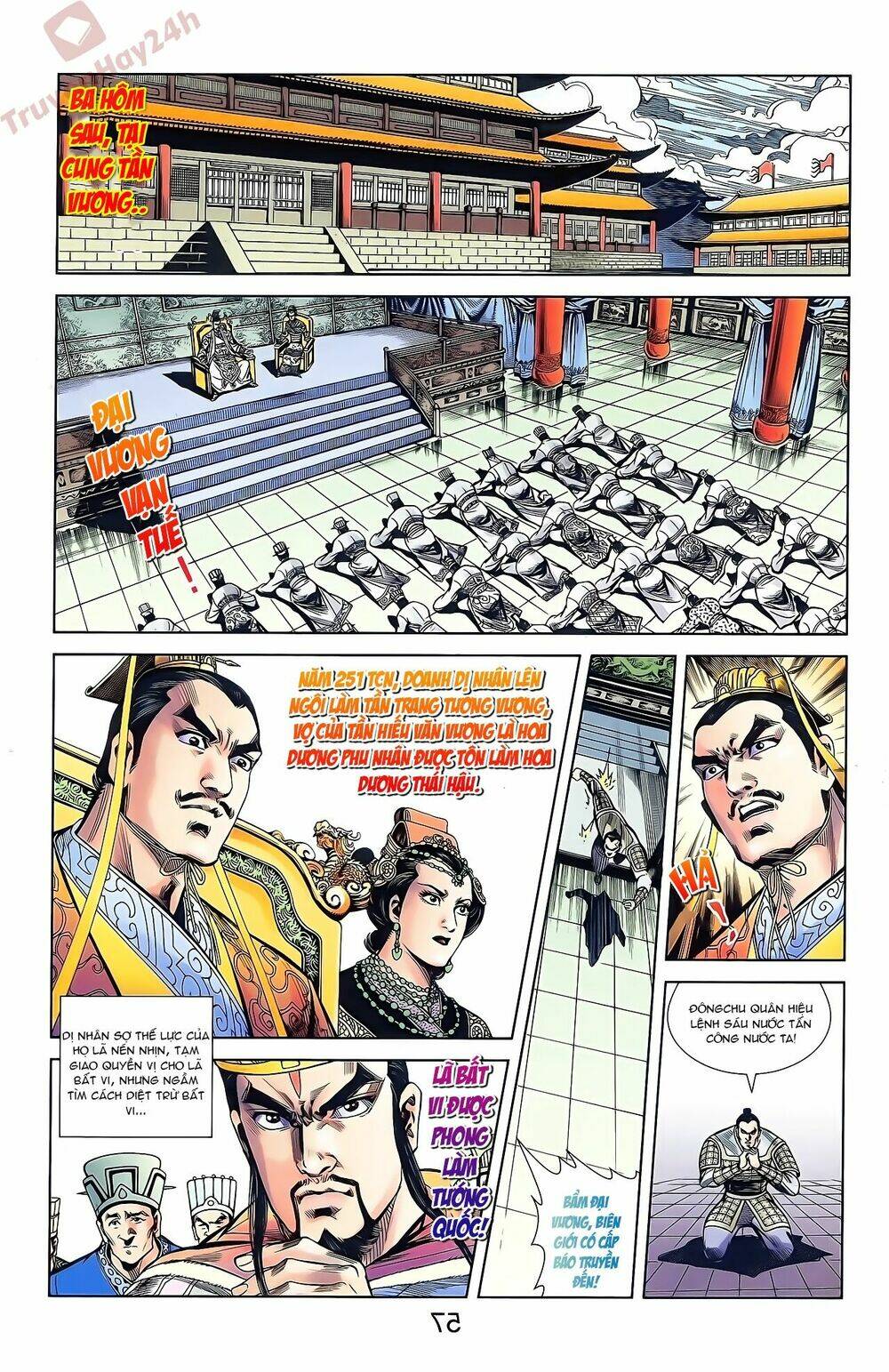 thiên tử truyền kỳ 2 - tần vương doanh chính chapter 44 9