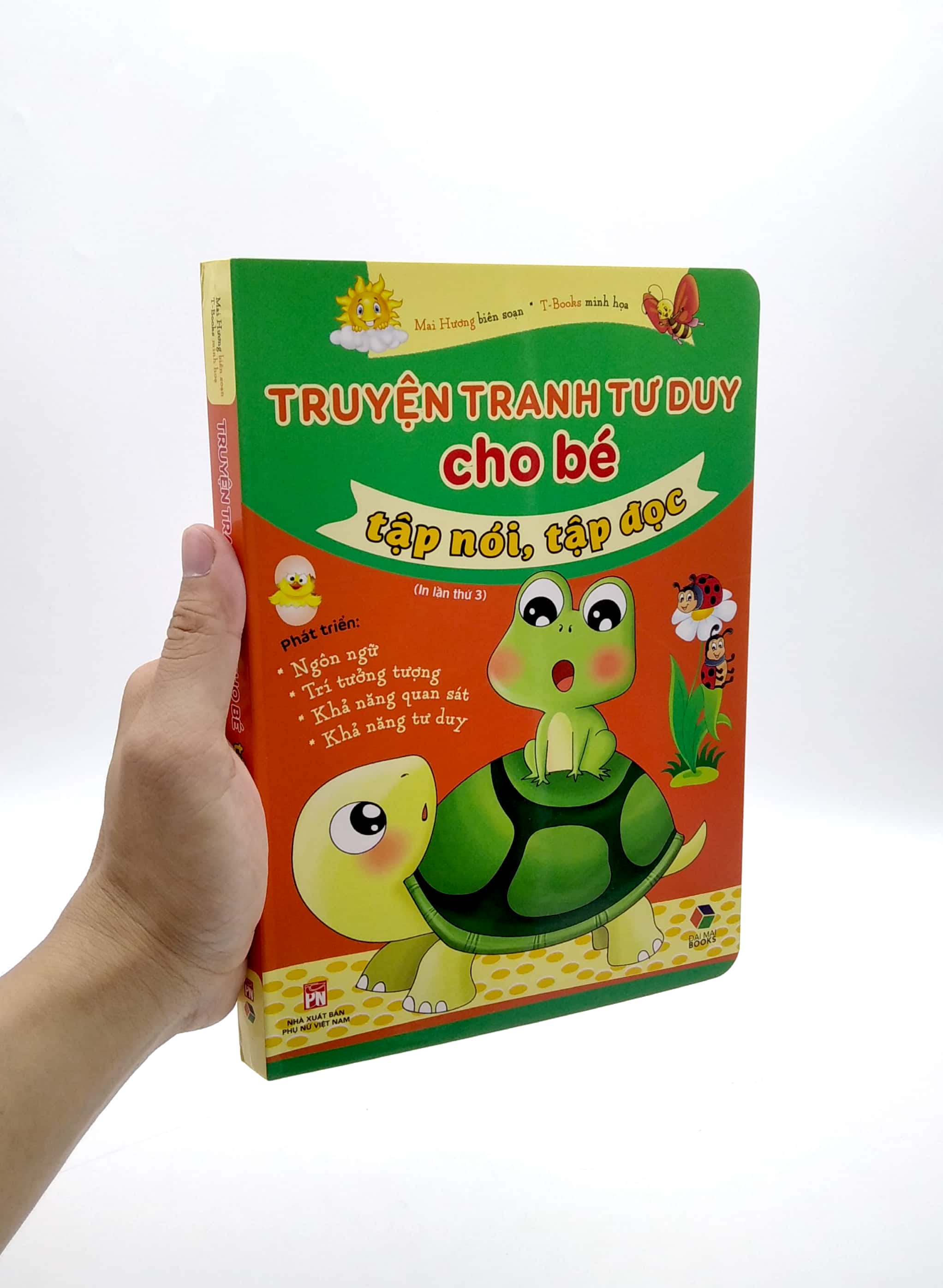 Truyện tranh tư duy cho bé tập nói, tập đọc