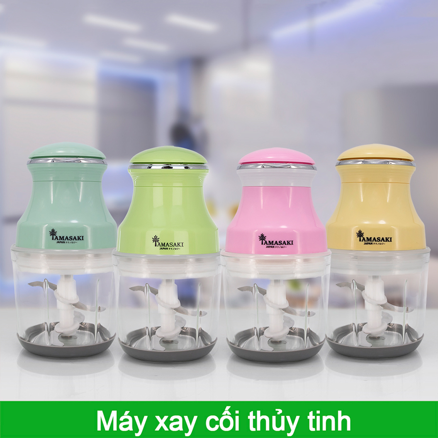 Máy xay cối thủy tinh cho bé ăn dặm - Yamasaki - Hàng Nhập Khẩu