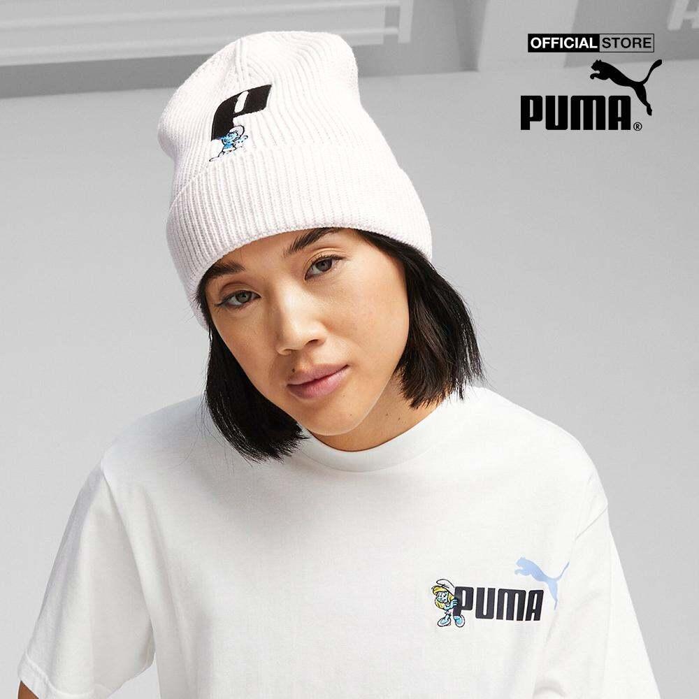 PUMA - Nón len unisex Puma x The Smurfs Beanie 024928-0