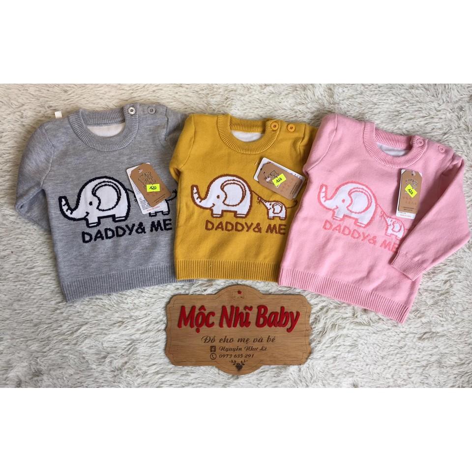 Áo len mới về cho các bé nhí ạ Chất len mịn, dày dặn 2 lớp bao đẹp. Size 4-10kg. Giá 120k/c