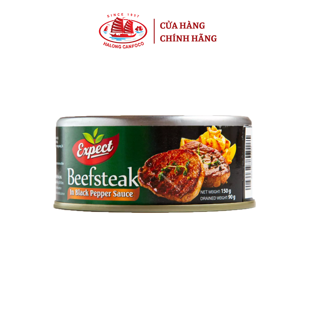 Bò Bít Tết Sốt Tiêu Đen Expect 150G (DATE: 10/2024)