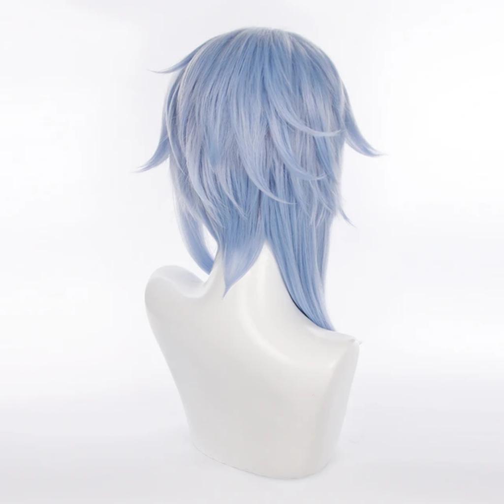 [Sẵn] Wig/Tóc Giả Ayato - Genshin Impact màu xanh da trời [Miu Cosplay