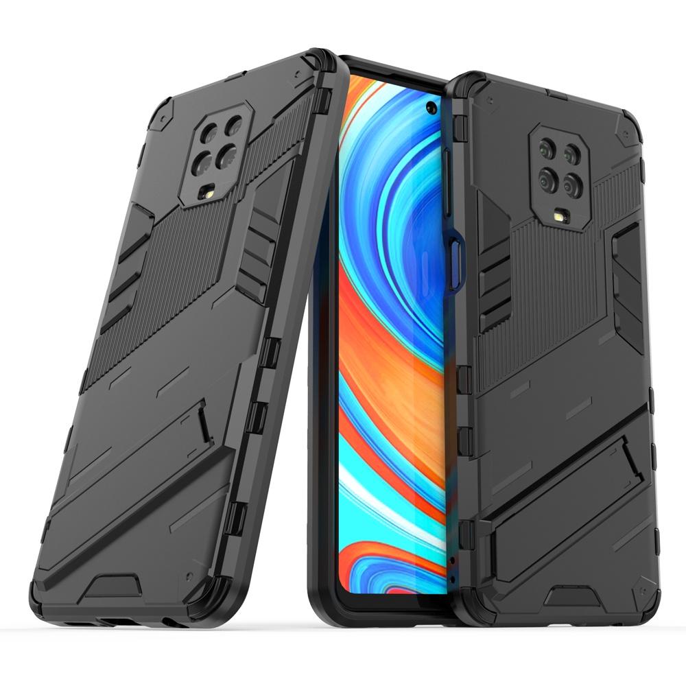 Ốp lưng Xiaomi Redmi Note 7 9s 10 11 11T 11S 11E 11SE Pro Max 4G 5G chống sốc có giá đỡ Iron Man PUNK cao cấp siêu đẹp
