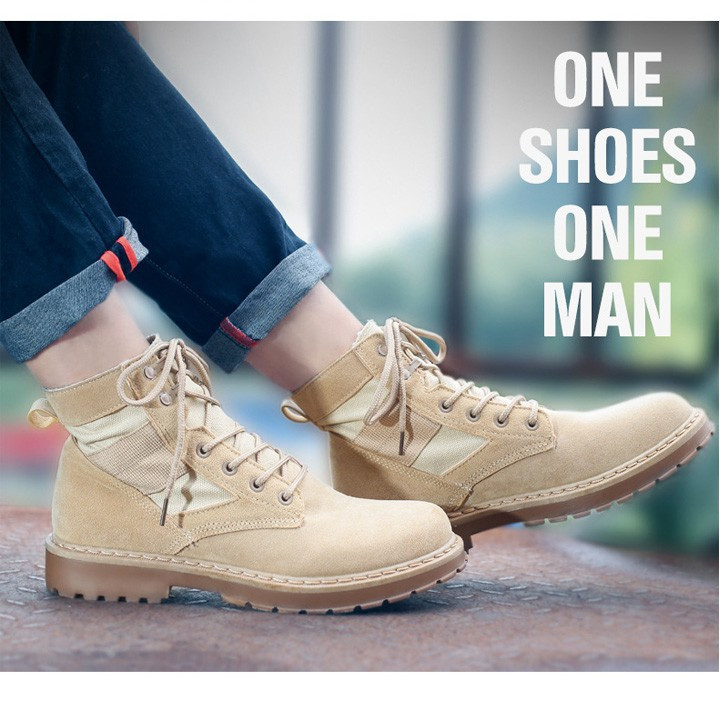 Bốt Nam - Giày boot nam cao cổ 7