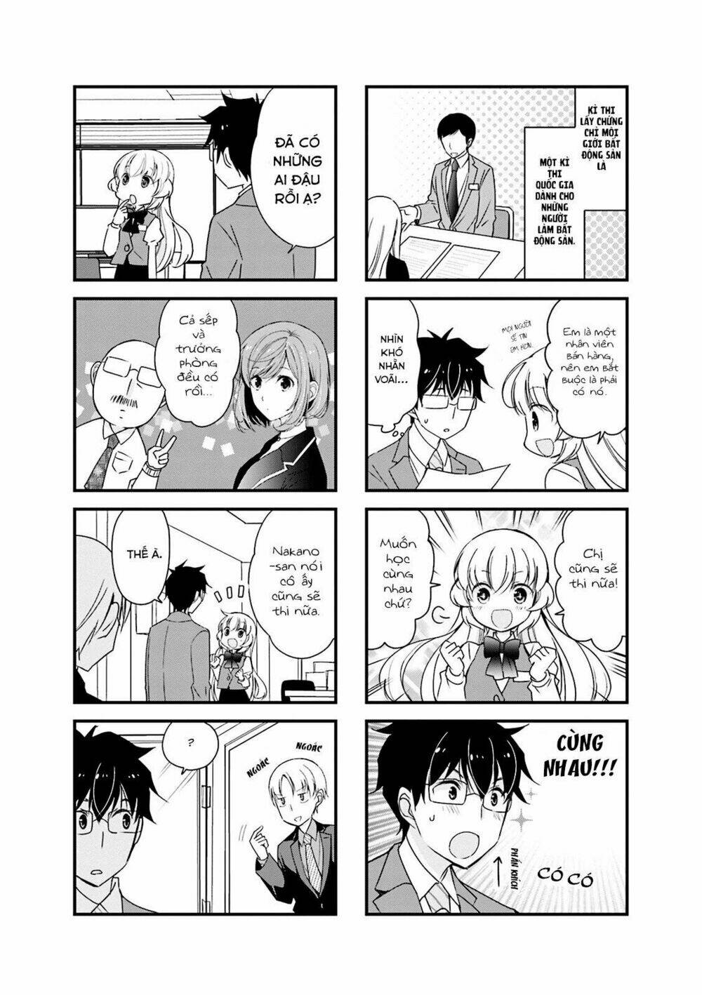 senpai nhỏ nhắn của tôi rất dễ thương chapter 10 3