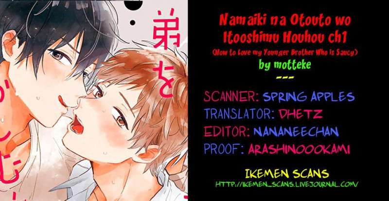 Kawaikunai Aniki o Aegasu Houho-Vol 2 chapter 1