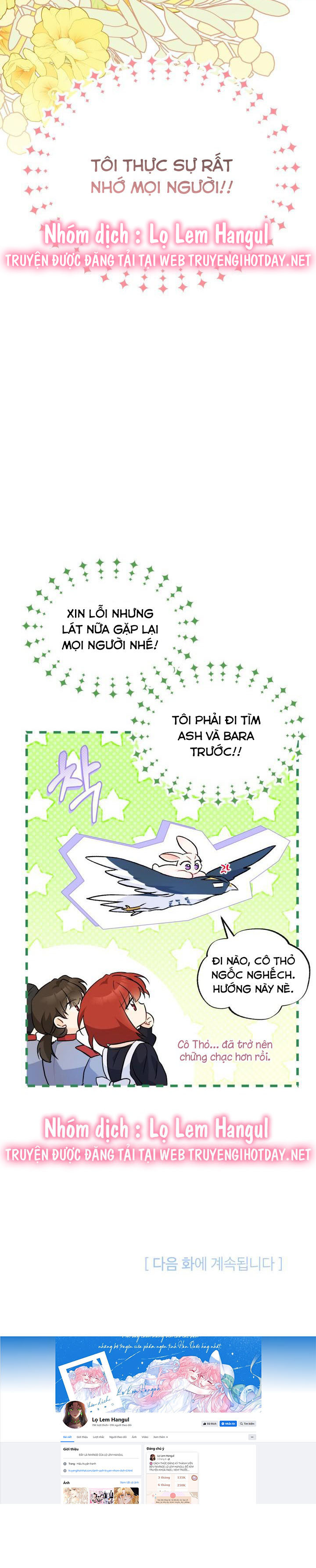 mối liên kết giữa báo đen và bé thỏ chapter 133 24