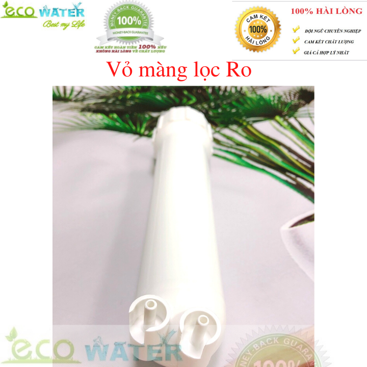 [Sale] Vỏ màng ro máy lọc nước - Tặng kèm 2 cút góc và 1 van 1 chiều - Ecocm001