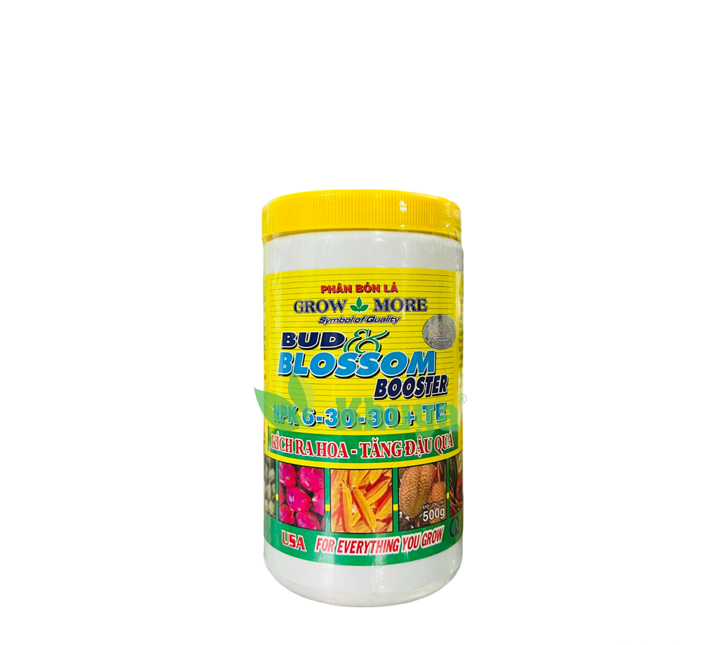 Phân bón lá Growmore NPK 6-30-30+TE 500gr KÍCH THÍCH RA HOA - TĂNG ĐẬU QUẢ