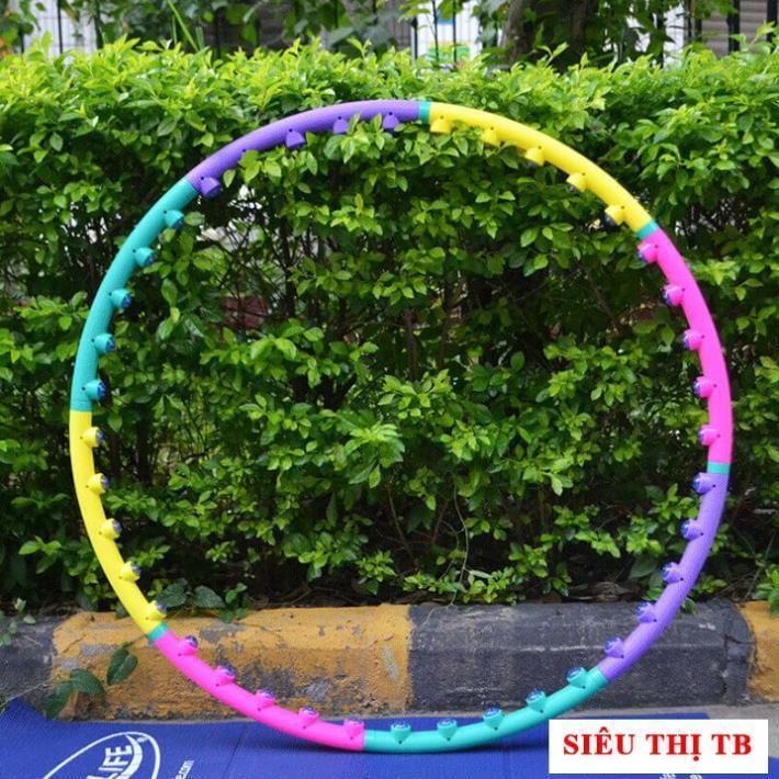 Vòng Lắc Giảm Eo Massage Hula Hoop Hàn Quốc - Hàng Chất Lượng