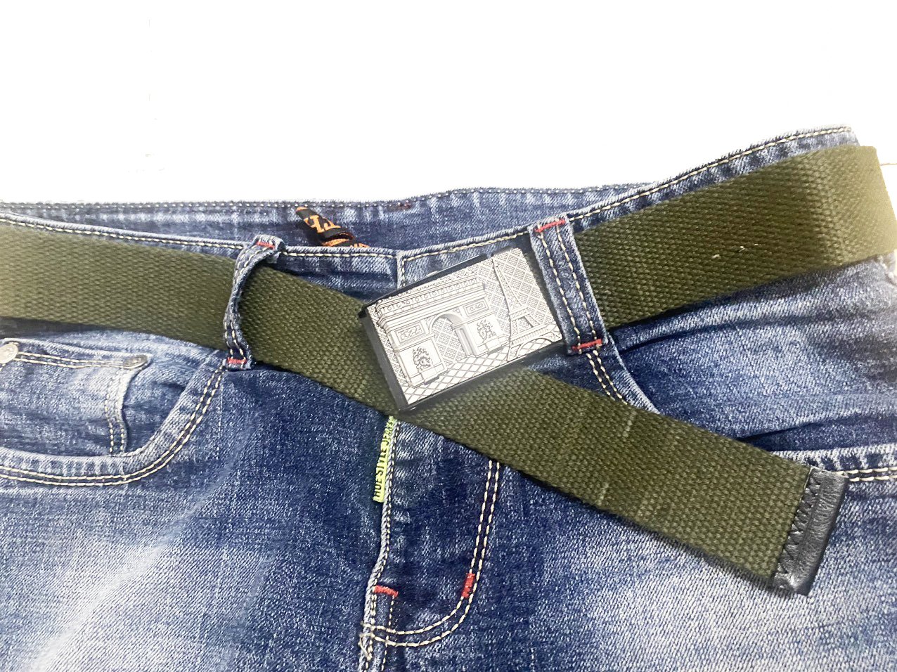 Thắt Lưng Nam Vải Bố, Dây Nịt Vải Dù Bền Chắc, Khóa Hợp Kim Siêu Bền Cao Cấp