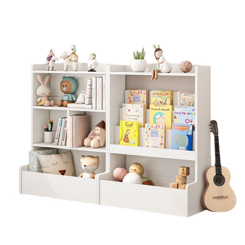 Kệ sách cho bé Chil Shelf màu trắng Tâm House K134