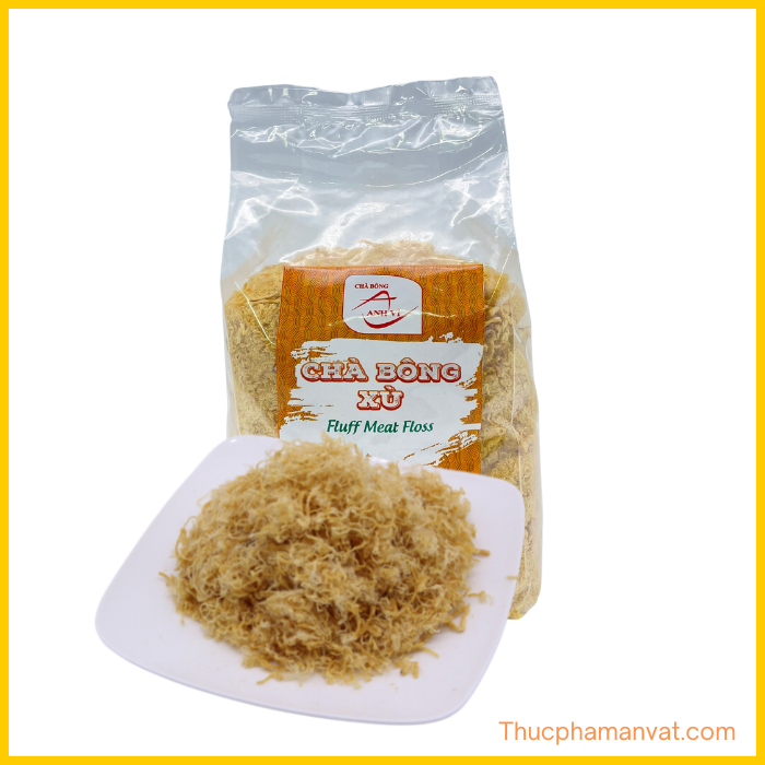 Chà bông xù mặn Anh Vĩ - Túi 200g