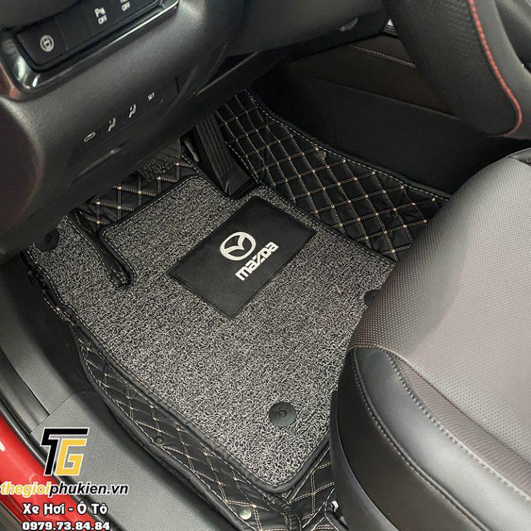 Thảm sàn, lót sàn da 6D cao cấp cho Mazda CX30, CX-30