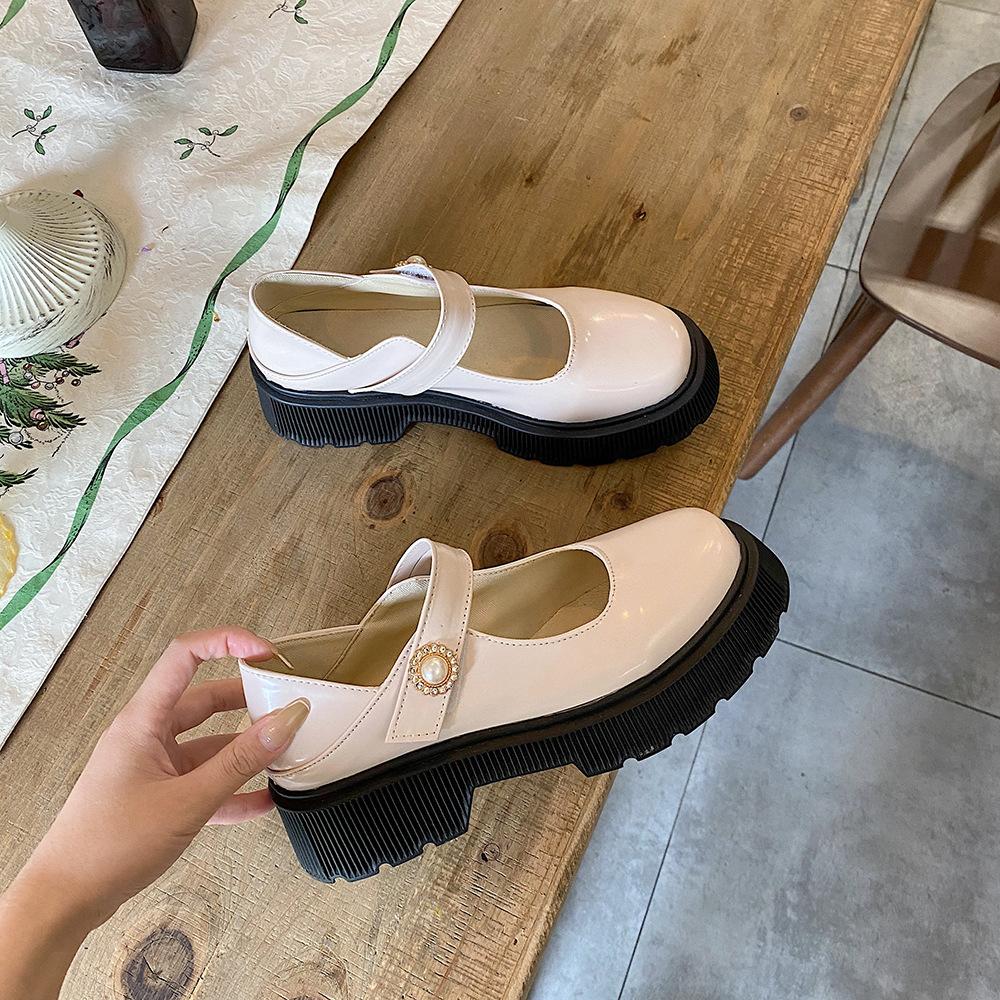 Giày Da Nữ Thời Trang Anh Quốc 2021