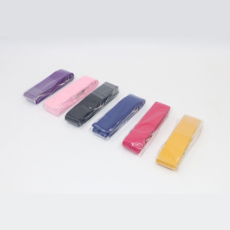 Dây tập Yoga Cotton loại tốt dài 1,8mx3,8cm hỗ trợ tập động tác khó tăng độ dẻo uốn người tập Yoga GYM53