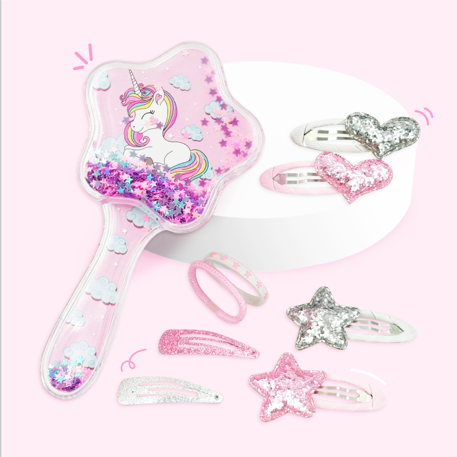Bộ Phụ Kiện Tóc Twinkle Star Clever Hippo HAS01/SILVER