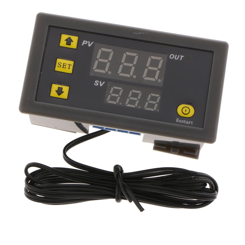 W3230 -50~120°C Mini Temperature Sensor Controller Regulator Switch 12V