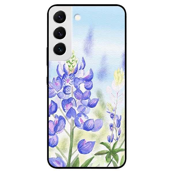 Ốp lưng dành cho Samsung Galaxy S22 5G / S22 Plus 5G / S22 Ultra 5G - Hoa Lavender Tím