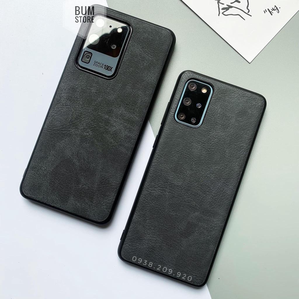 Ốp Lưng Simili Giả Da Cao Cấp Cho Samsung S21Ultra / S21+/ S20ULTRA / S20+ / Note 10 / Note 9/ Note 8 / S10+