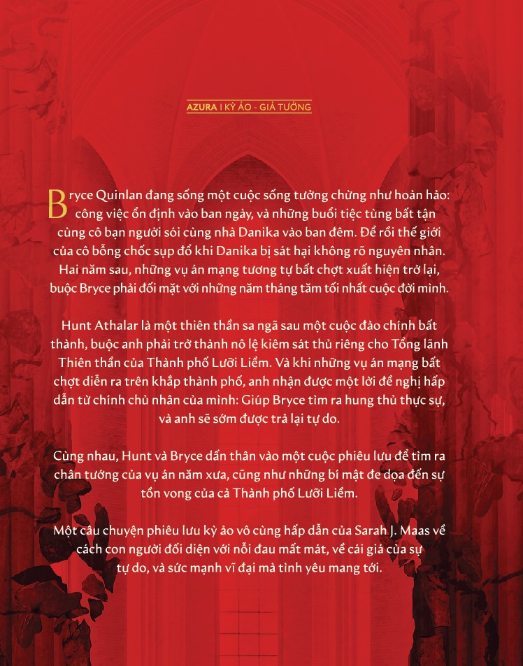 Sách - Thành phố lưỡi liềm: Dòng tộc đất và máu (Sarah J. Maas) (Nhã Nam Official)