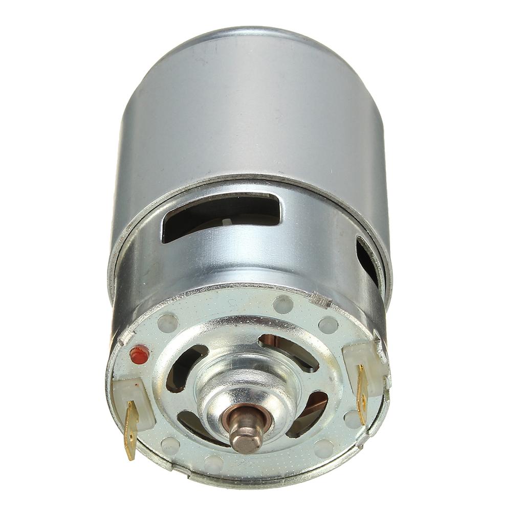 DC12V-36V 0.16A 3500-9000 VÒNG/PHÚT Mô-men Xoắn Cao Kim Loại Mini Tắt Tiếng Bàn Chải Động Cơ DC DIY